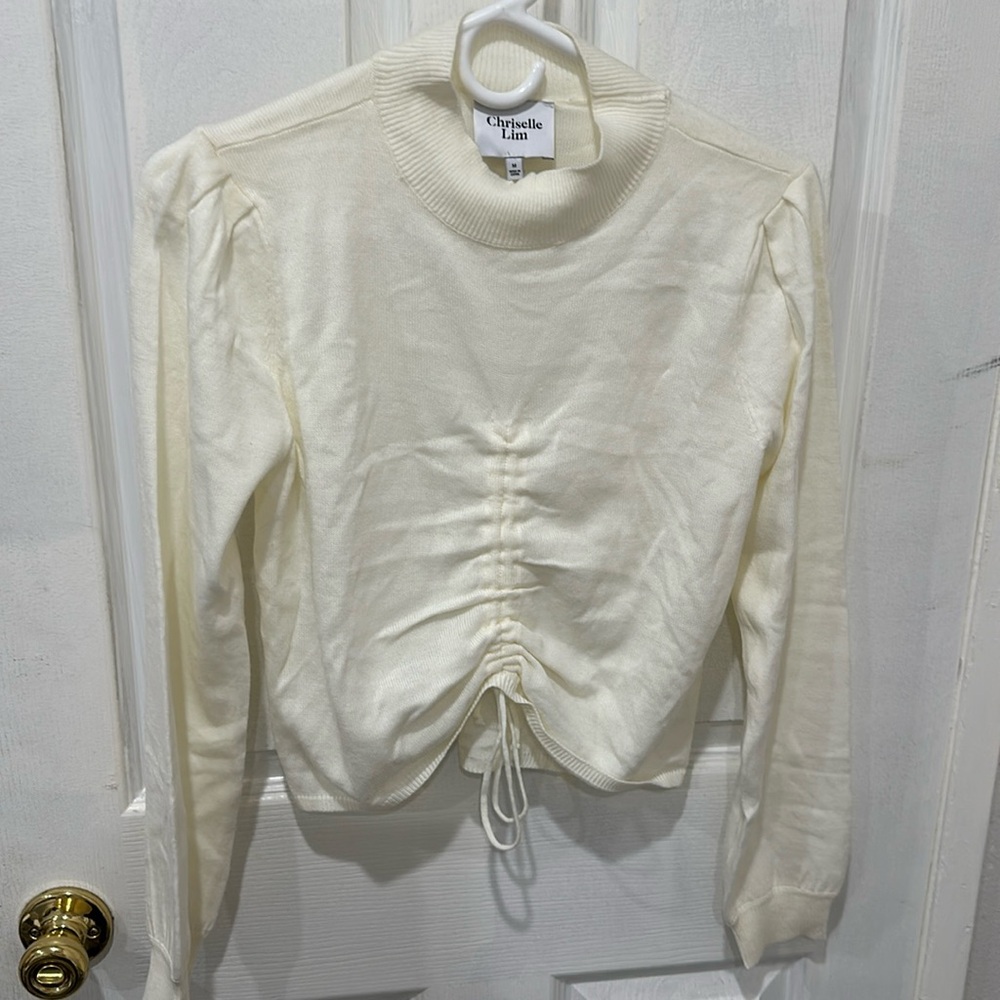 Limited edition white sweater